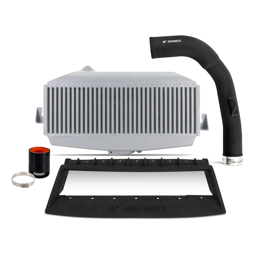 Mishimoto — Mishimoto 22+ WRX TMIC Kit Silver Core Black Pipes
Intercooler Kit - view 12